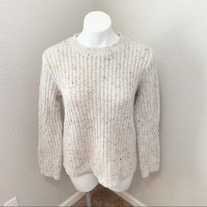 A new day Creme Pullover Crew Neck Sweater